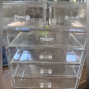 acrylic drawer organizers for makeup